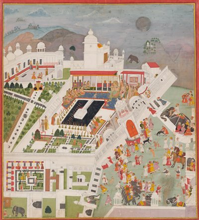 Diwali Celebrations at Kotah by Unbekannt Unbekannt